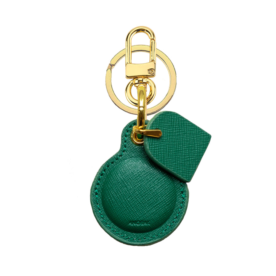 Emerald Green AirTag Key Ring
