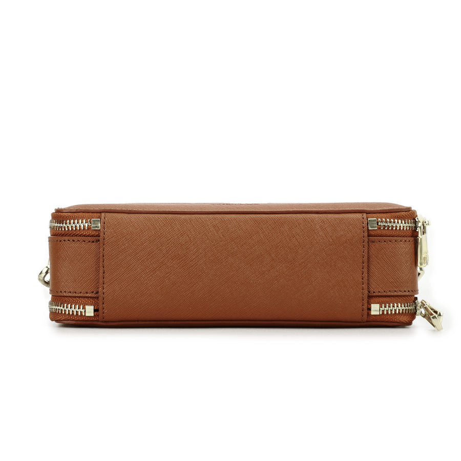 Caramel Brown XXL Travel Wallet