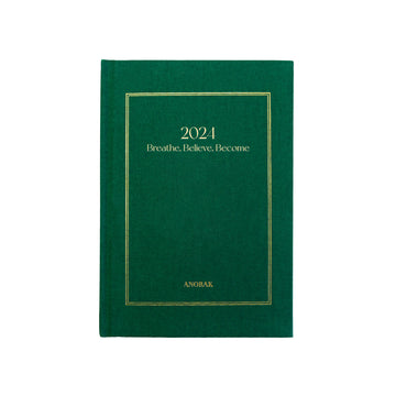 2024 Planner Emerald Green