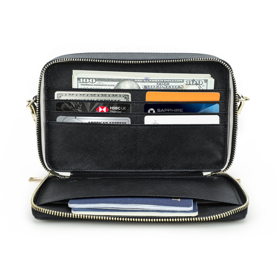 Black XXL Travel Wallet