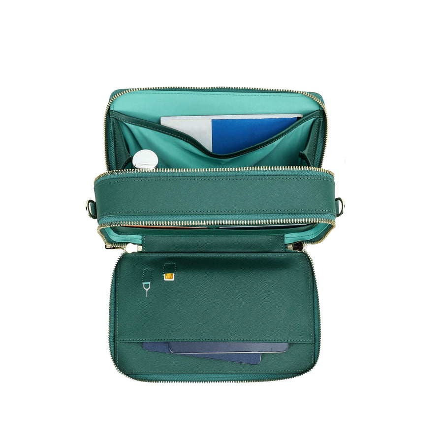 Emerald Green XXL Travel Wallet