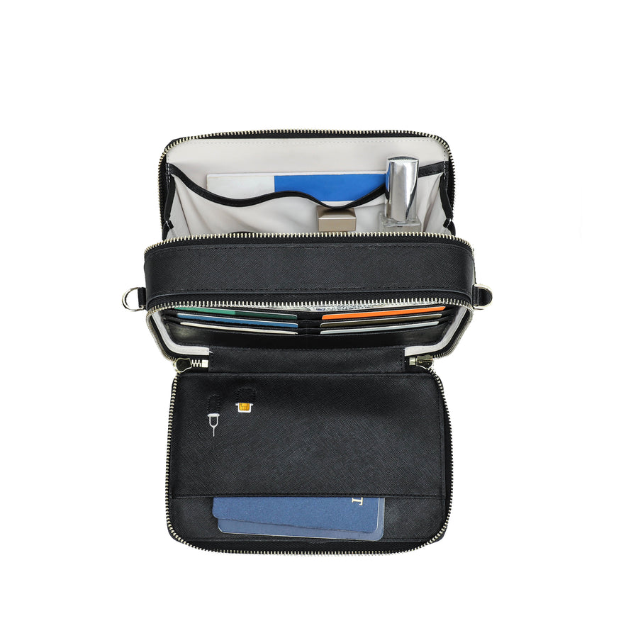 Black XXL Travel Wallet