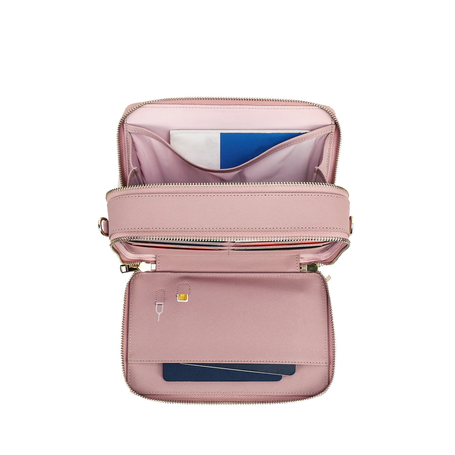 Nude Pink XXL Travel Wallet