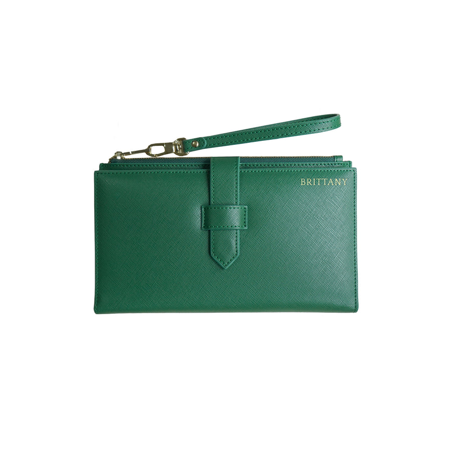 ANORAK Emerald Green Travel Wallet