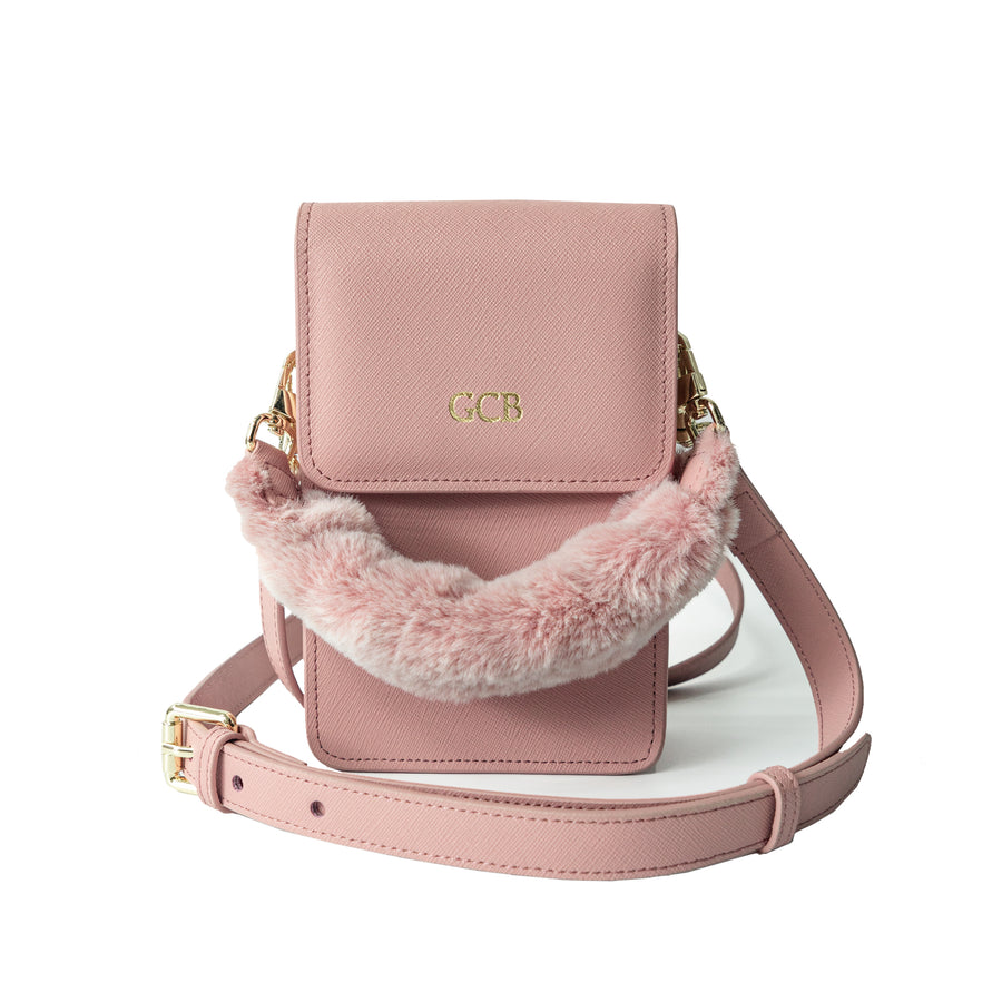 Fur strap - Pink