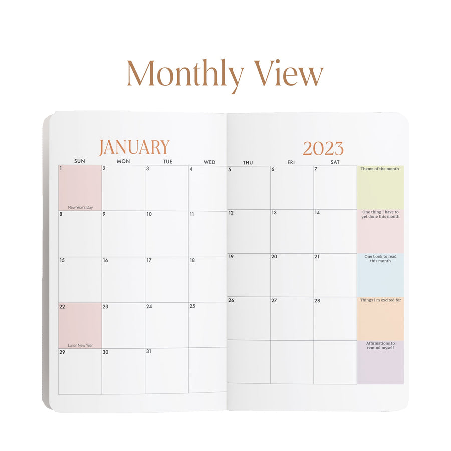 Sage Green 2023 Planner