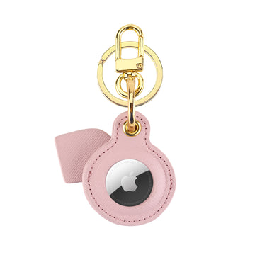 Nude Pink AirTag Key Ring
