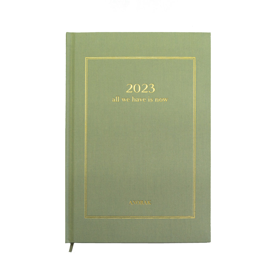Sage Green 2023 Planner and Tote Bundle