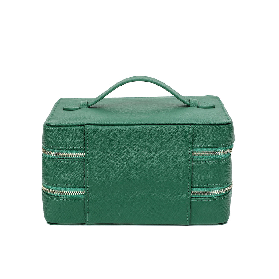 Eli Travel Jewelry Case - Emerald Green