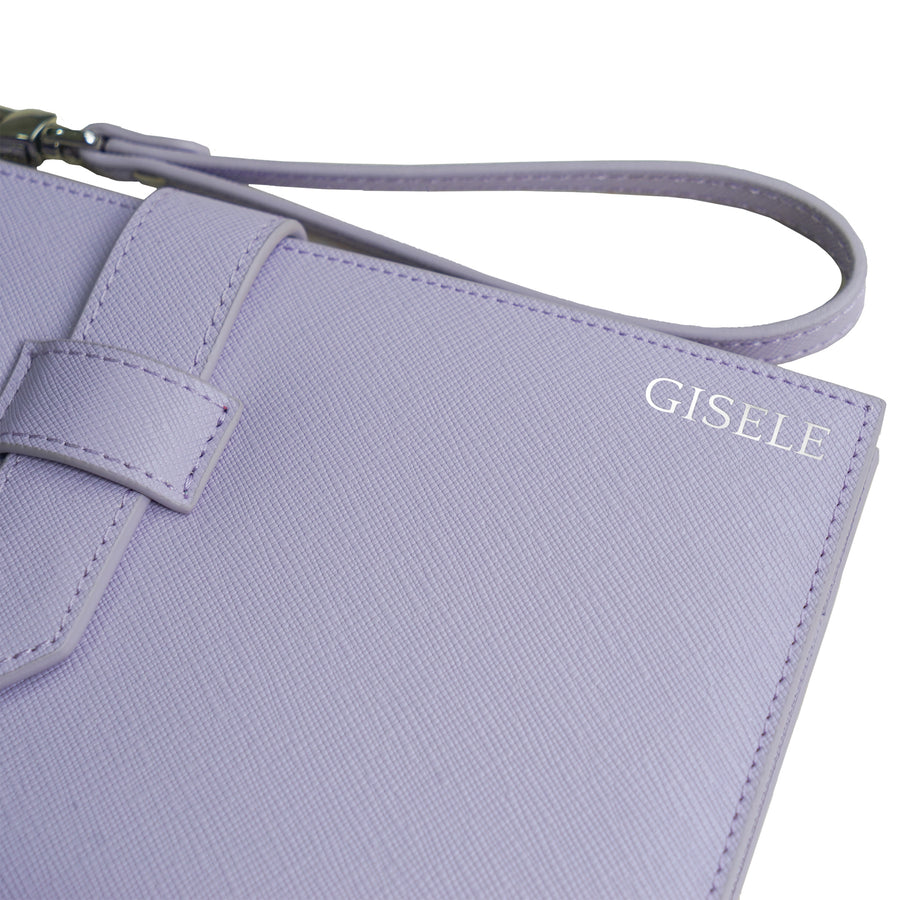 Lavender Travel Wallet with RFID protection