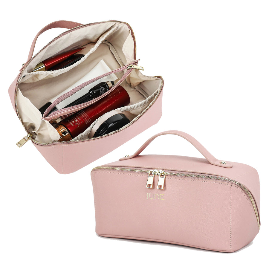 Ann Cosmetic Case - Nude Pink