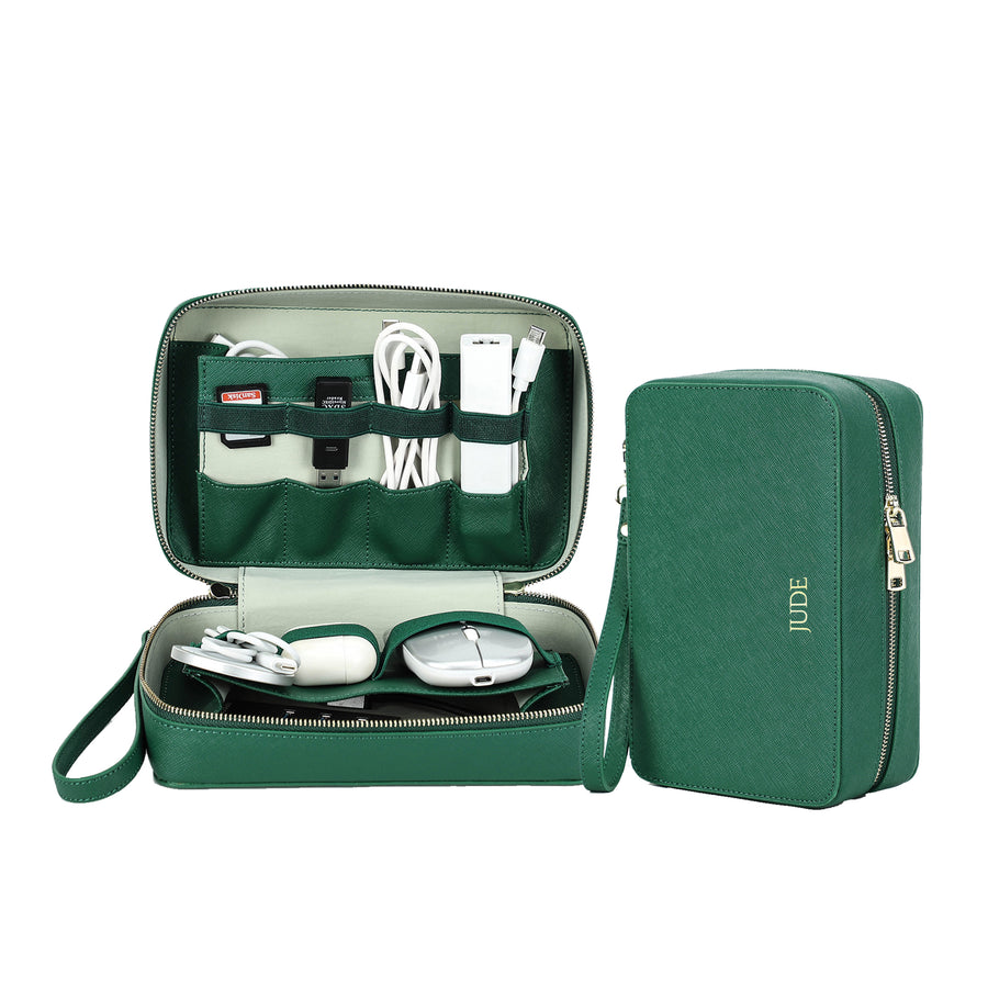 Sam Tech Organiser - Emerald Green