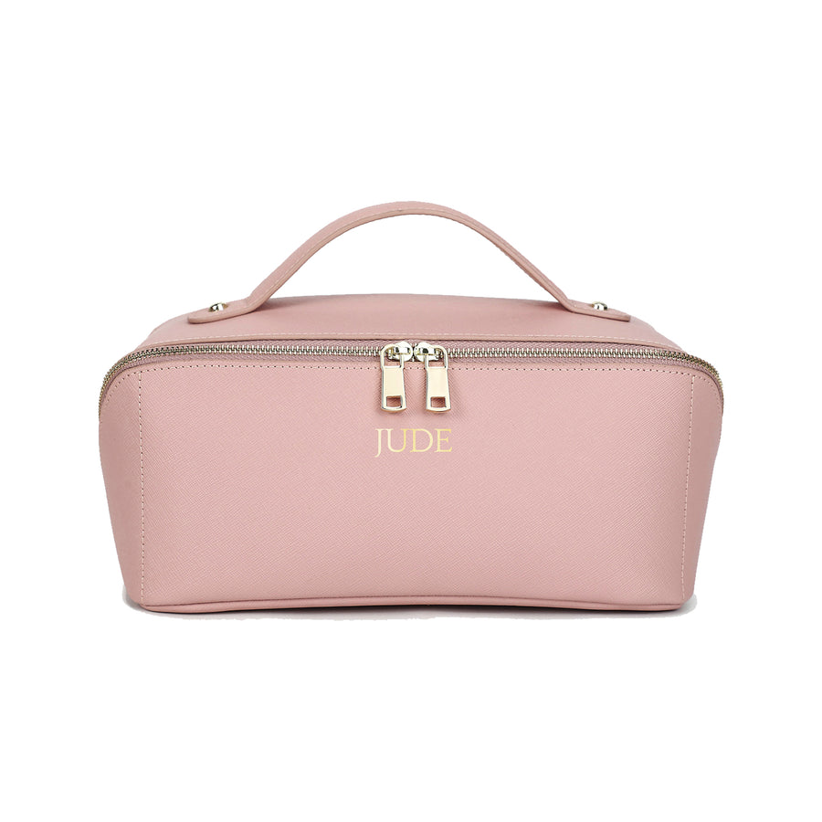 Ann Cosmetic Case - Nude Pink