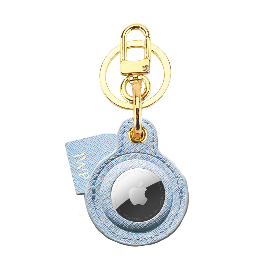 Lilac Blue AirTag Keyring