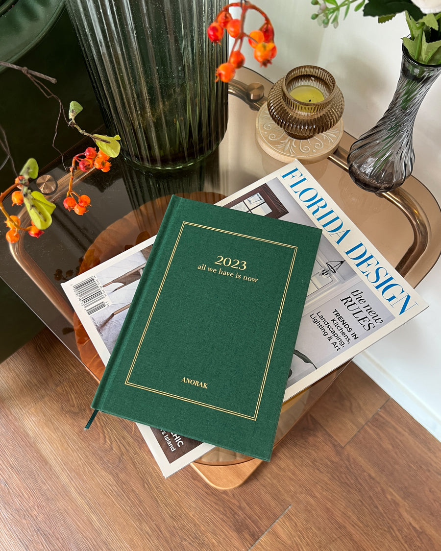 Emerald Green 2023 Planner and Tote Bundle