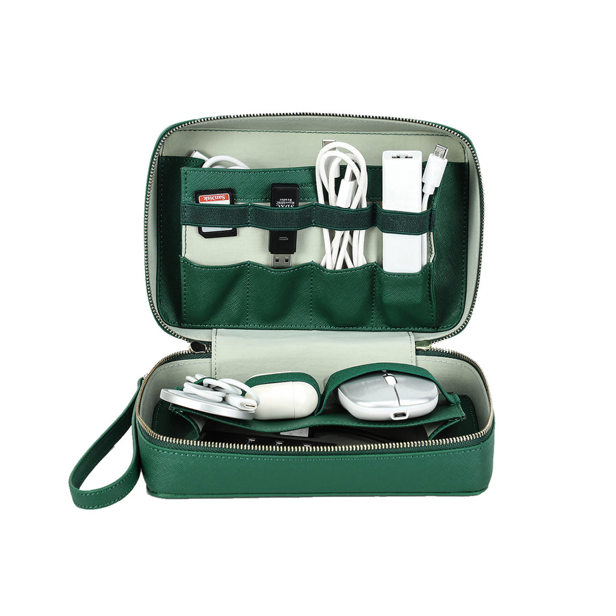 Sam Tech Organizer - Emerald Green