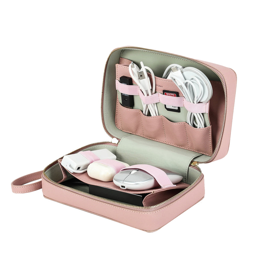 Sam Tech Organizer - Nude Pink